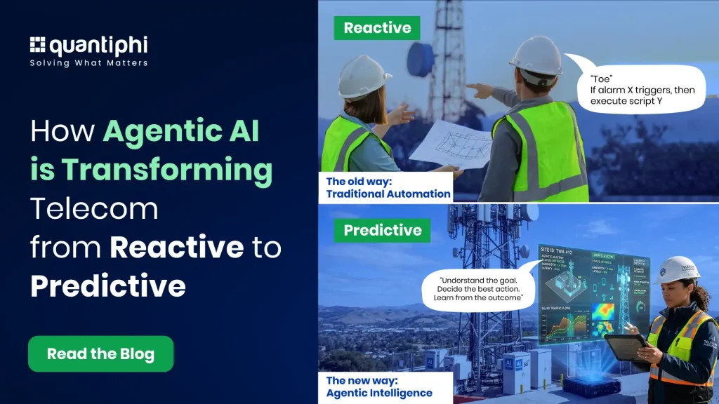 Agentic AI is transforming telecom from reactive to predictive. This shift from task completion to goal achievement represents the most significant operational evolution in telecom.